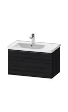 Duravit D-Neo 800mm Wall Hung 1 Drawer Vanity with Left Hand Basin