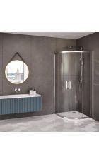 Renu 8mm Framed 2 Door Quadrant Shower Enclosure (Chrome)