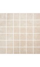 Lecco Porcelain Mosaic 30x30 cm Sheet Tile (Crema)