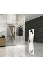 Palatina Rectified Polished 60x120cm Porcelain Floor and Wall Tile (White)