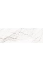 Caspio Rectified Ceramic 30x90cm Wall Tile (White)