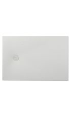 Bolonia 1000x900mm Slate Shower Tray with Matching Grid (Blanco)