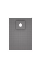 Wedi Fundo Ligno Plus 1200x900mm Shower Tray (Offset Drain)