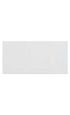 Metro Ceramic Gloss Wall Tile 10x20cm (White)