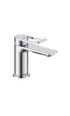 Saffron EcoStart Small Basin Mixer with Waste (Chrome)