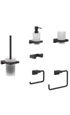 Hansgrohe AddStoris Master Bathroom Pack (Matt Black)