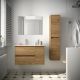 Salgar Noja 1 Door, 2 Drawer Wall Hung Vanity with 1 Taphole Iberia Basin