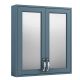 Utopia Roseberry 790mm Double Mirror Cabinet (Peacock Blue)