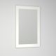 Utopia Roseberry 600x850mm Framed Mirror (Cotton White)