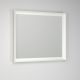 Utopia Roseberry 500x1088mm Cornice Framed Mirror (Cotton White)