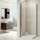 Merlyn Series 8 Frameless 800mm Hinged Bifold Shower Door & 800mm Side Panel