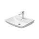 Duravit Me by Starck 650mm Wash Basin (1 taphole) with Semi-Pedestal