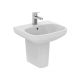 Ideal Standard I.Life A 550mm 1 Taphole Basin & Semi Pedestal