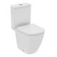 Ideal Standard I.Life S Rimless Open Back Close Coupled Corner Toilet with Cistern and Soft Close Seat