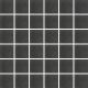 Midtown Rectified Porcelain 30x30cm Mosaic Sheet Tile (Anthracite)