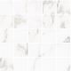 Palatina Matt Porcelain 30x30cm Floor & Wall Mosaic Sheet Tile (White)