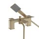 Tangram Bath Shower Mixer (Brushed Brass)