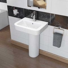 Madison 1 Taphole Basin with Full Pedestal