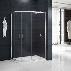 Merlyn Primo 6mm 2 Door Offset Quadrant Shower Enclosure