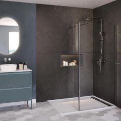 Renu 8mm Wetroom Swivel Panel