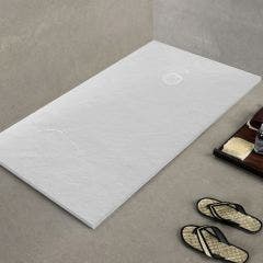 Bolonia Slate Shower Tray with Matching Grid