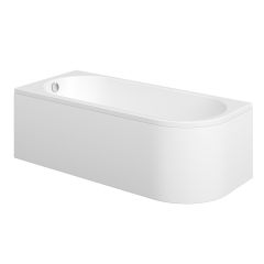 Trojan J Shaped 1700x750mm One Piece Bath Panel