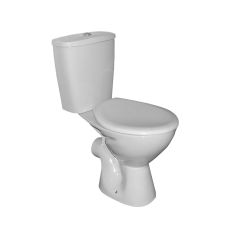 Atlas Close Coupled Toilet Pack with Soft Close Seat