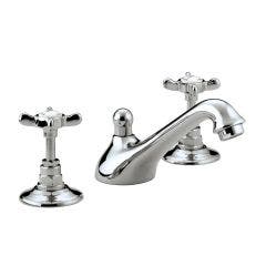 Bristan 1901 3 Hole Basin Mixer with Ceramic Disc Valves (Chrome)