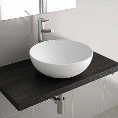 Salgar Bol 390x140mm Solid Surface Countertop Basin