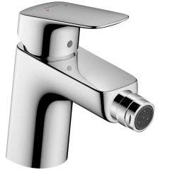 Hansgrohe Logis 70 Bidet Mixer with Pop-Up Waste (Chrome)