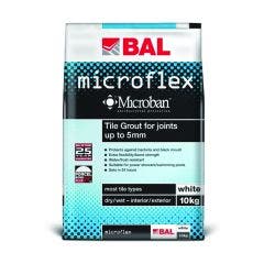 BAL Microflex 10kg Wall Grout (White)