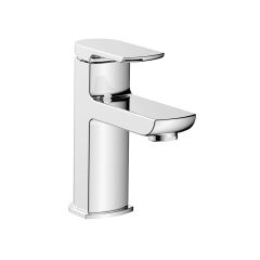 Shelbourne Basin Mixer with Push Button Waste (Chrome)