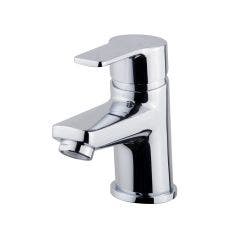 Rathgar Basin Mixer with Push Button Waste (Chrome)