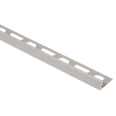 Schluter Jolly Square Edge Tile Trim (Textured Beige Grey) 2.5mx12.5mm