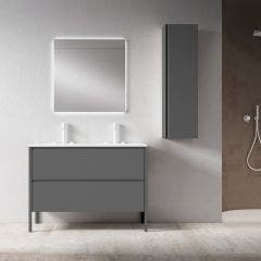 Icon 1200mm 2 Drawer Vanity Base Unit (Ceniza)