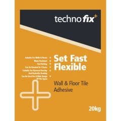 TechnoFix White Fast Set Floor & Wall Adhesive (20kg)