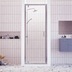 Rosery Nova 800mm Pivot Shower Door (1900mm High)