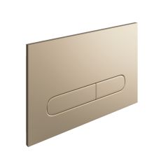 Tissino Rocco2 Curvo Flush Plate (Brushed Brass)