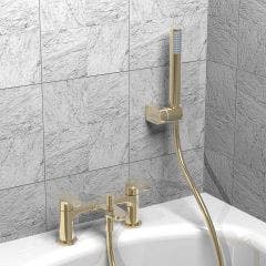 Dalkey Bath Shower Mixer (Brushed Brass)