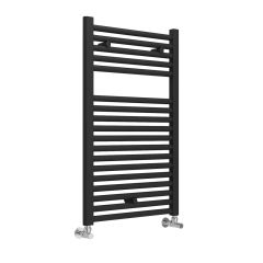 Veneto 840x500mm Straight Towel Warmer (Matt Black)