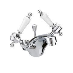 Heritage Glastonbury Basin Mixer (Chrome)