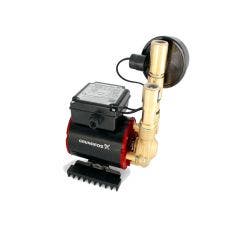 Grundfos SSN 3 bar Brass Negative Single Impeller Shower Pump