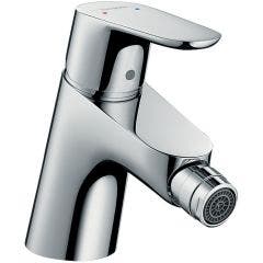 Hansgrohe Focus Single Lever Eco Bidet Tap with Pop-Up Waste (Chrome)