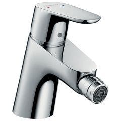 Hansgrohe Focus Single Lever Bidet Mixer with Push-Open Waste (Chrome)