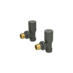 Veneto Angled Radiator Valve (Anthracite)