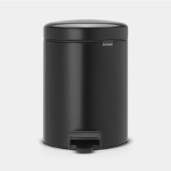 Brabantia NewIcon 5L Pedal Bin (Matt Black)