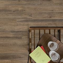 Woodglam Matt Porcelain 10x70cm Floor and Wall Tile (Grigio)