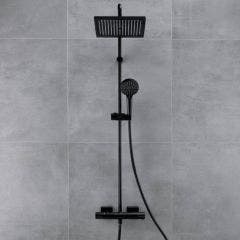 Hansgrohe Vernis Shape 240 1jet Thermostatic Shower (Black)