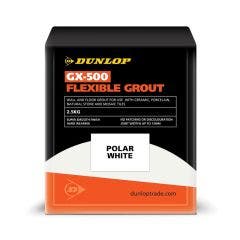 GX-500 2.5kg Flexible Grout (Polar White)