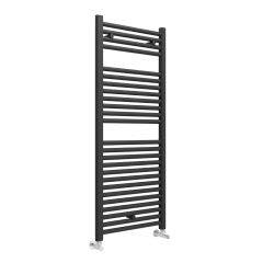 Veneto 1230x600mm Straight Towel Warmer (Matt Black)